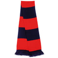 Navy-Red - Front - Result Winter Essentials Team Scarf