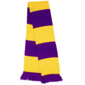 Purple-Yellow - Front - Result Winter Essentials Team Scarf