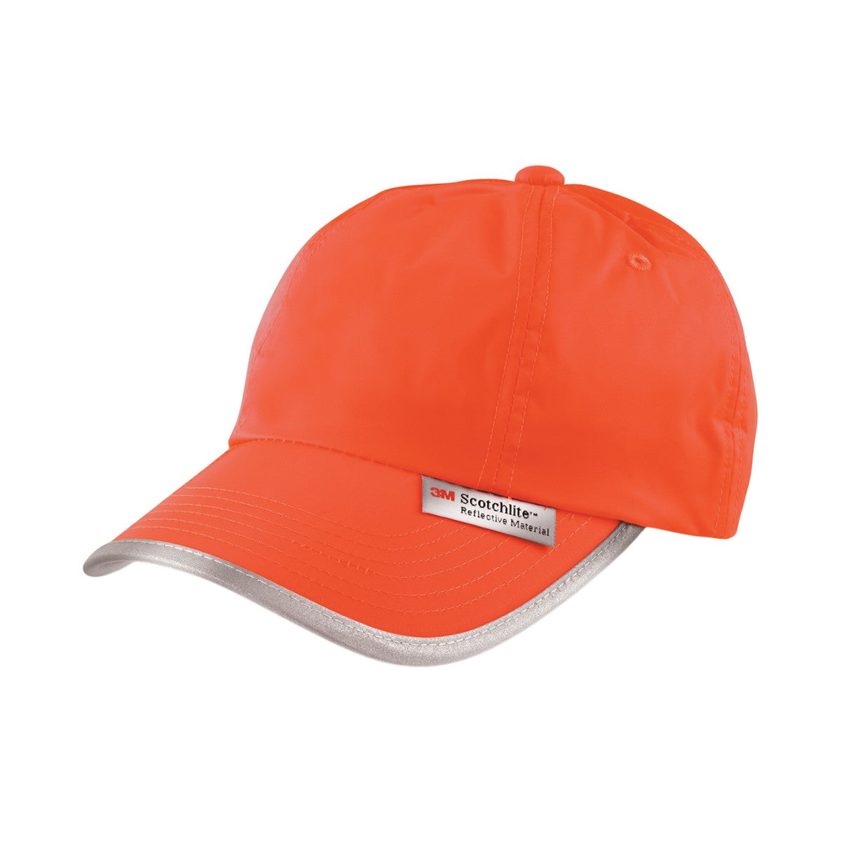 Fluorescent Orange - Front - Result Headwear Hi-Vis Cap