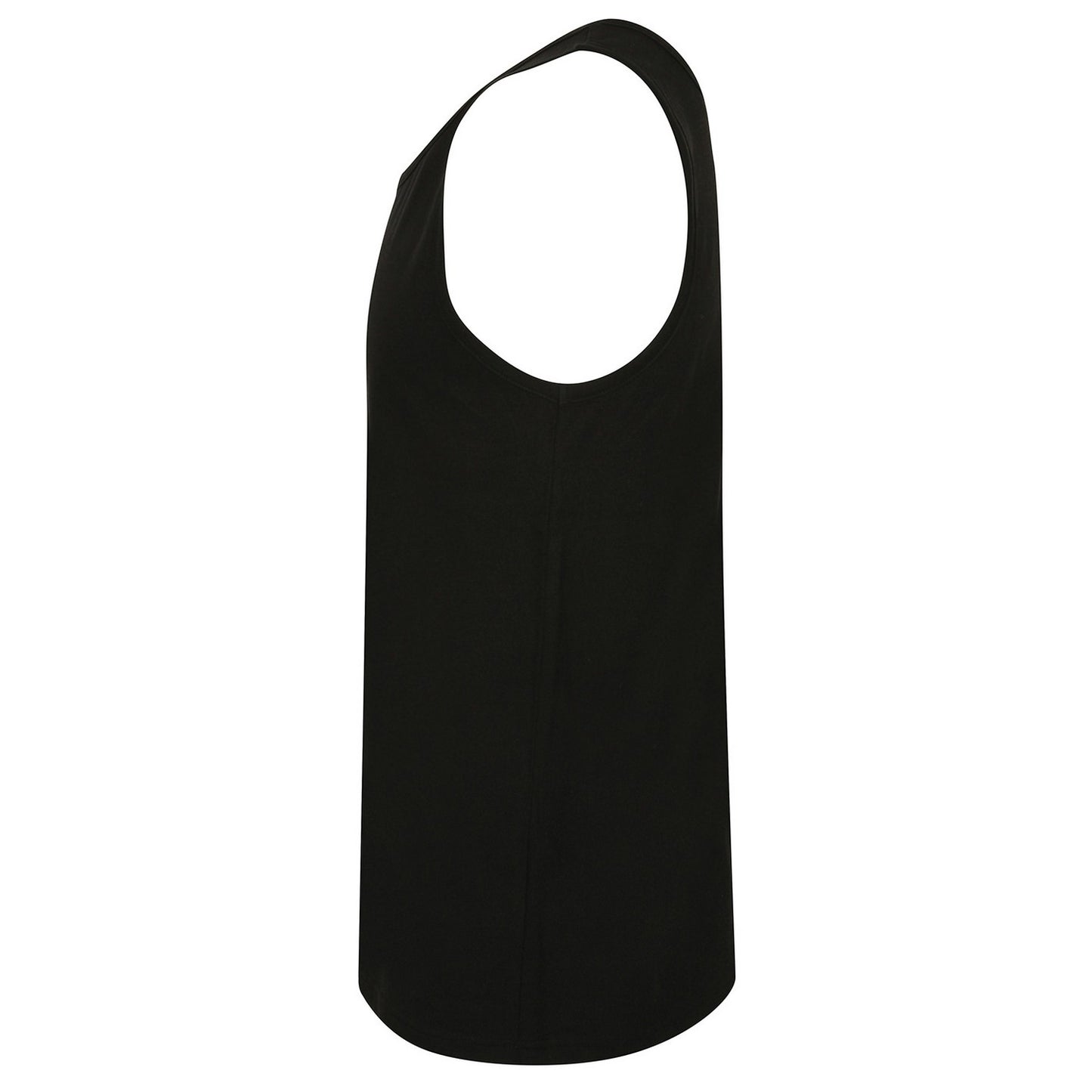 Black - Side - SF Mens Feel Good Vest Top