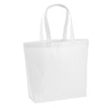 White - Front - Westford Mill Premium Cotton Tote Bag