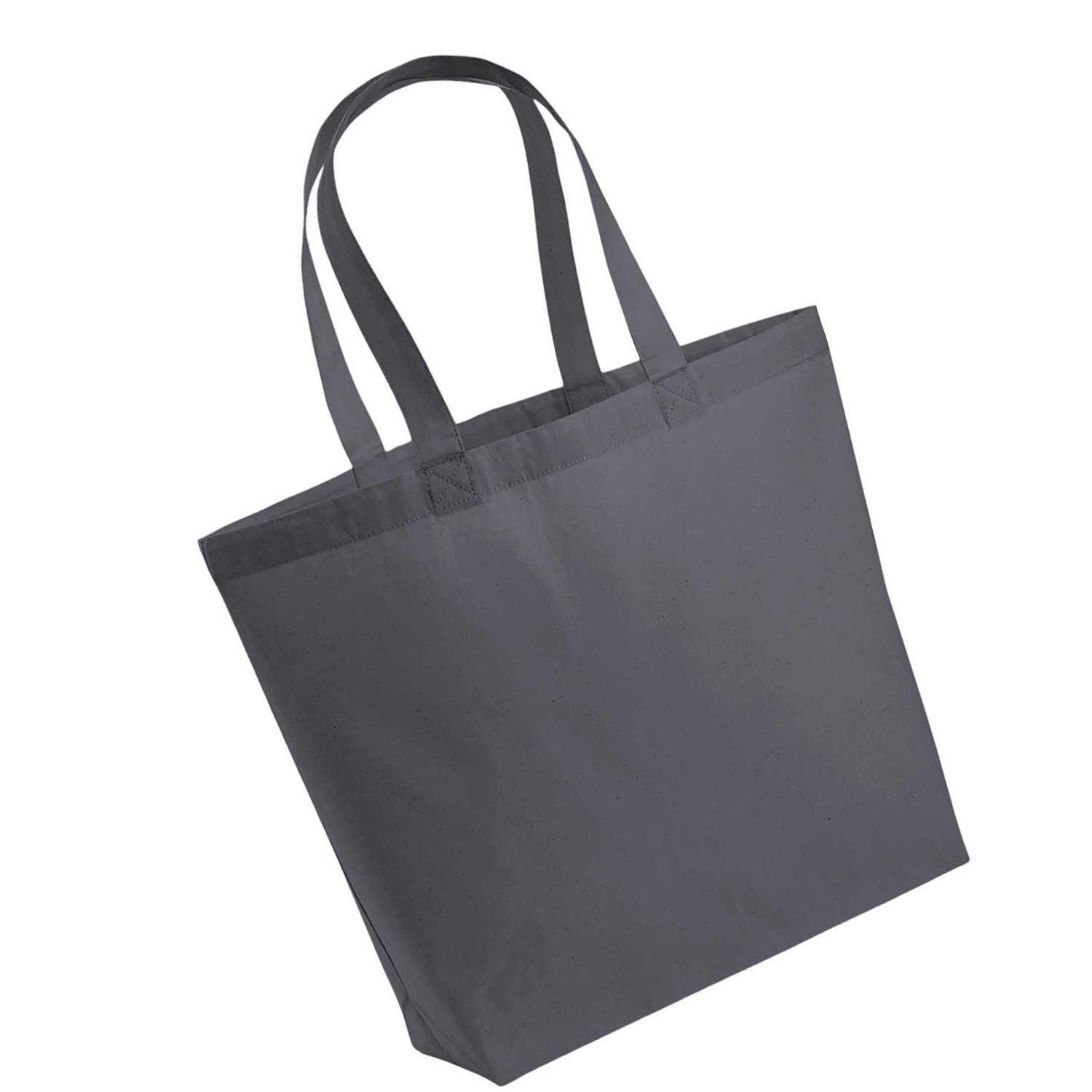 Graphite Grey - Back - Westford Mill Premium Cotton Tote Bag
