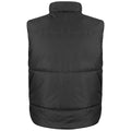 Black - Back - Result Unisex Adult Fleece Lined Gilet