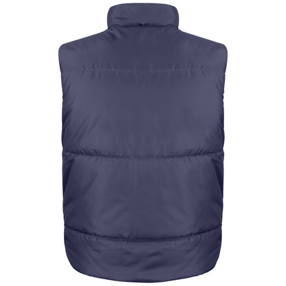 Navy - Back - Result Unisex Adult Fleece Lined Gilet
