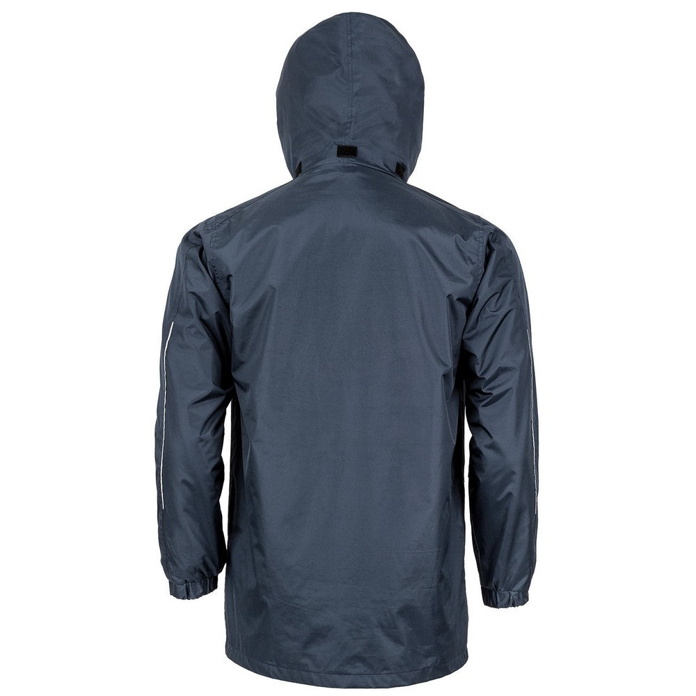 Navy - Back - Result Core Unisex Adult Transit 3 in 1 Softshell Printable Jacket