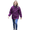 Purple - Back - Result Unisex Adult StormDri 4000 Reversible Jacket