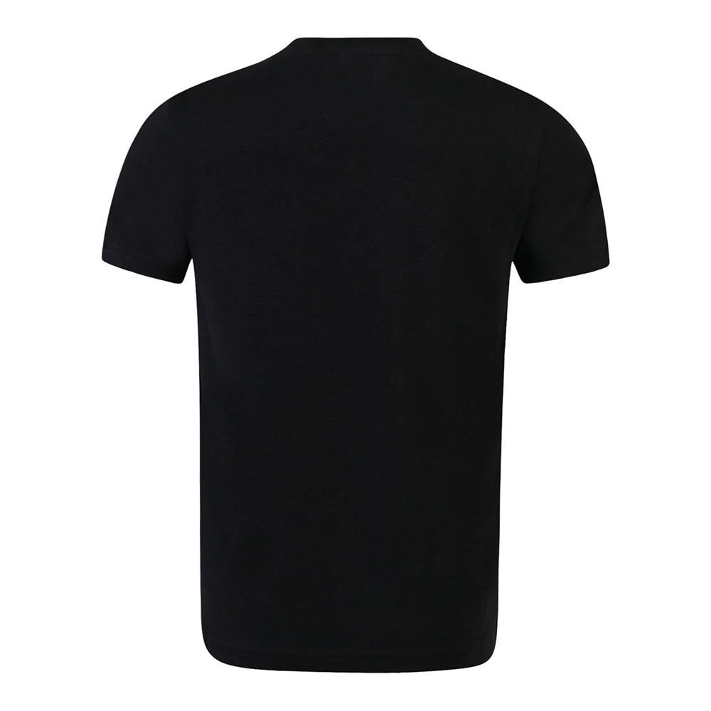 Black - Back - SF Childrens-Kids Feel Good Plain Stretch T-Shirt