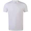 White - Front - SF Childrens-Kids Feel Good Plain Stretch T-Shirt