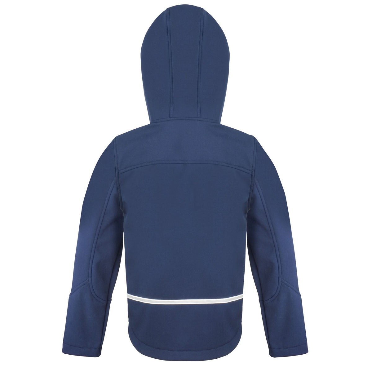 Navy-Royal Blue - Back - Result Core Childrens-Kids TX Performance Hooded Soft Shell Jacket