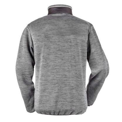 Black-Grey Marl - Back - WORK-GUARD by Result Mens Elevator Jacket