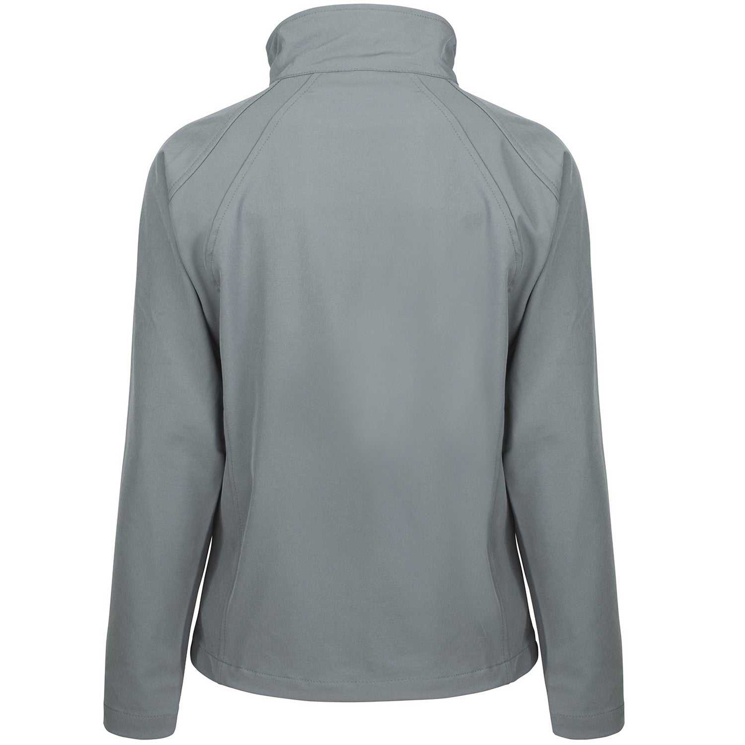 Silver Grey - Back - Result Womens-Ladies Soft Shell Jacket