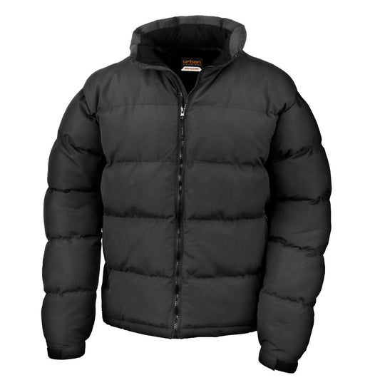 Black - Front - Result Urban Mens Jacket