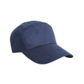 Navy - Front - Result Headwear Advertising 7 Panel Baseball Cap
