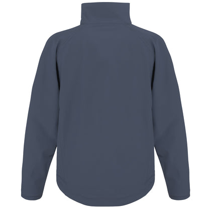 Navy - Back - Result Unisex Adult Soft Shell Jacket