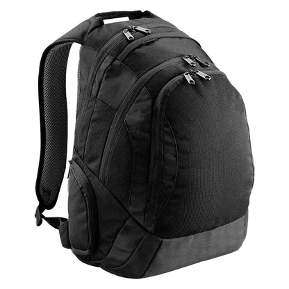 Black - Front - Quadra Vessel Laptop Backpack