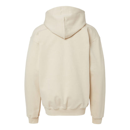 Sand - Back - Gildan Childrens-Kids Fleece Midweight Hoodie