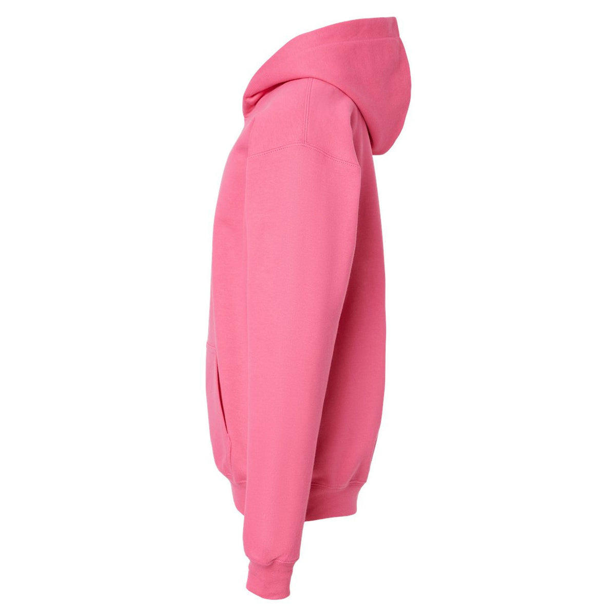 Pink Lemonade - Side - Gildan Childrens-Kids Soft Midweight Hoodie