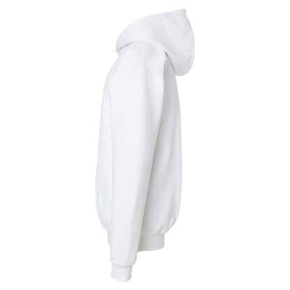 Stone Blue - Side - Gildan Childrens-Kids Soft Midweight Hoodie