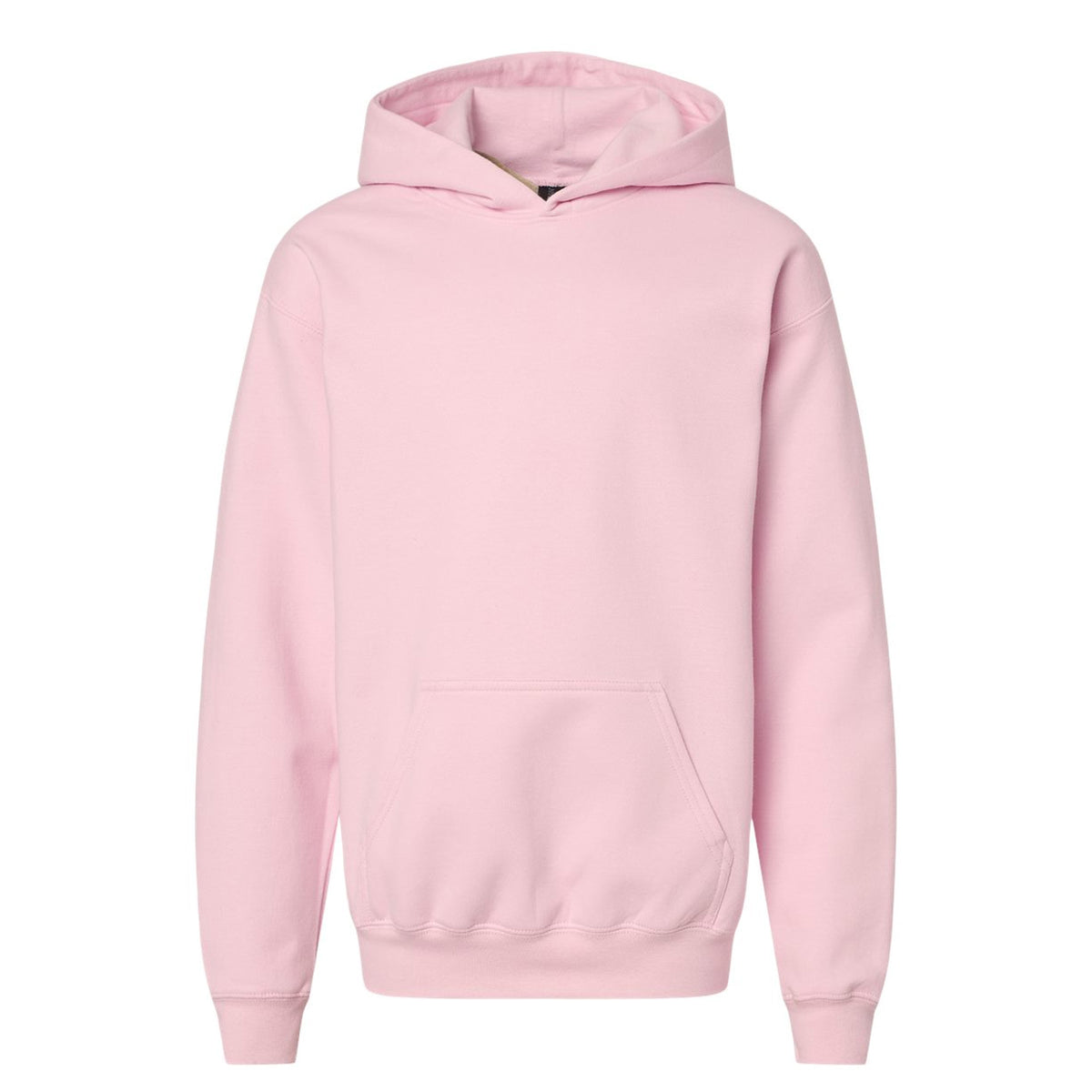 Light Pink - Front - Gildan Childrens-Kids Soft Midweight Hoodie