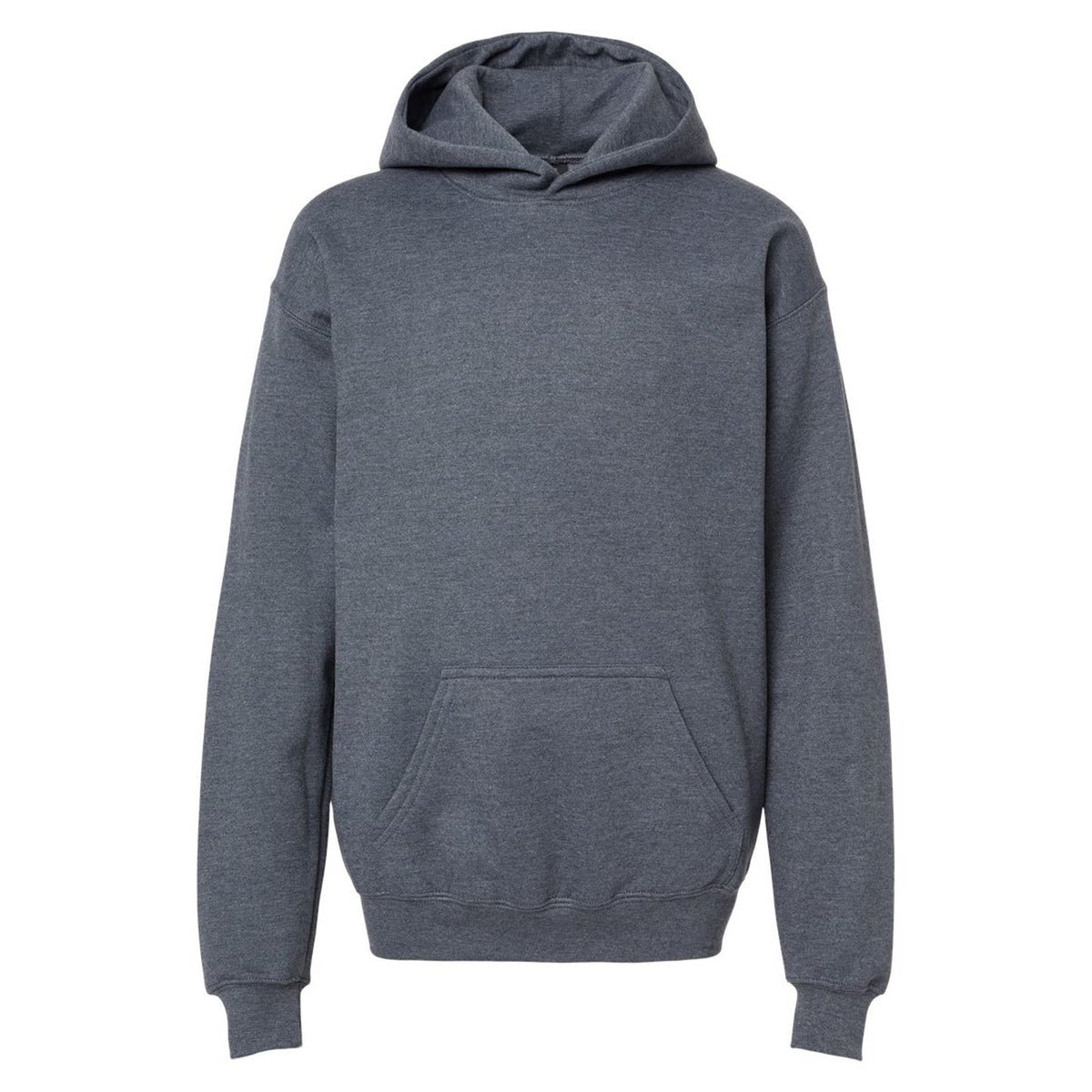 Dark Heather - Front - Gildan Childrens-Kids Soft Midweight Hoodie