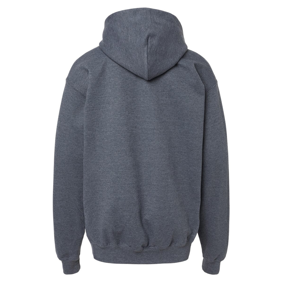 Dark Heather - Back - Gildan Childrens-Kids Soft Midweight Hoodie