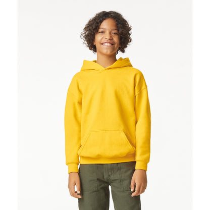 Royal Blue - Front - Gildan Childrens-Kids Soft Midweight Hoodie