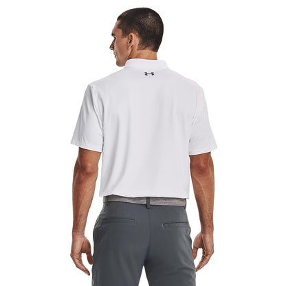 White - Lifestyle - Under Armour Mens Polo Shirt