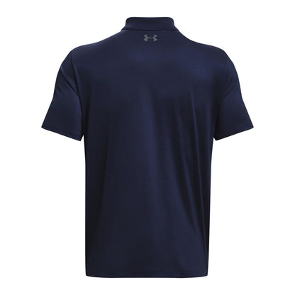 Navy - Back - Under Armour Mens Polo Shirt