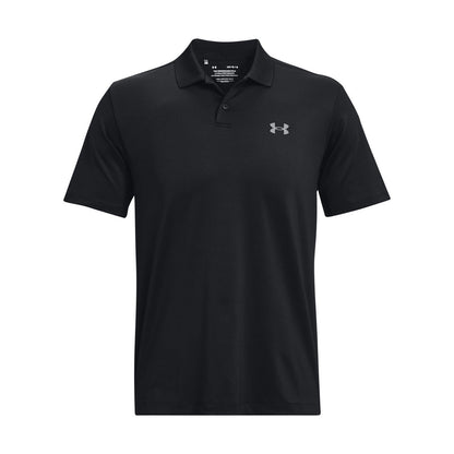 Black - Front - Under Armour Mens Polo Shirt