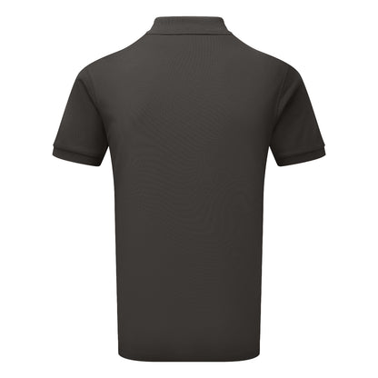 Charcoal - Back - Asquith & Fox Mens Glacier Tech Polo Shirt