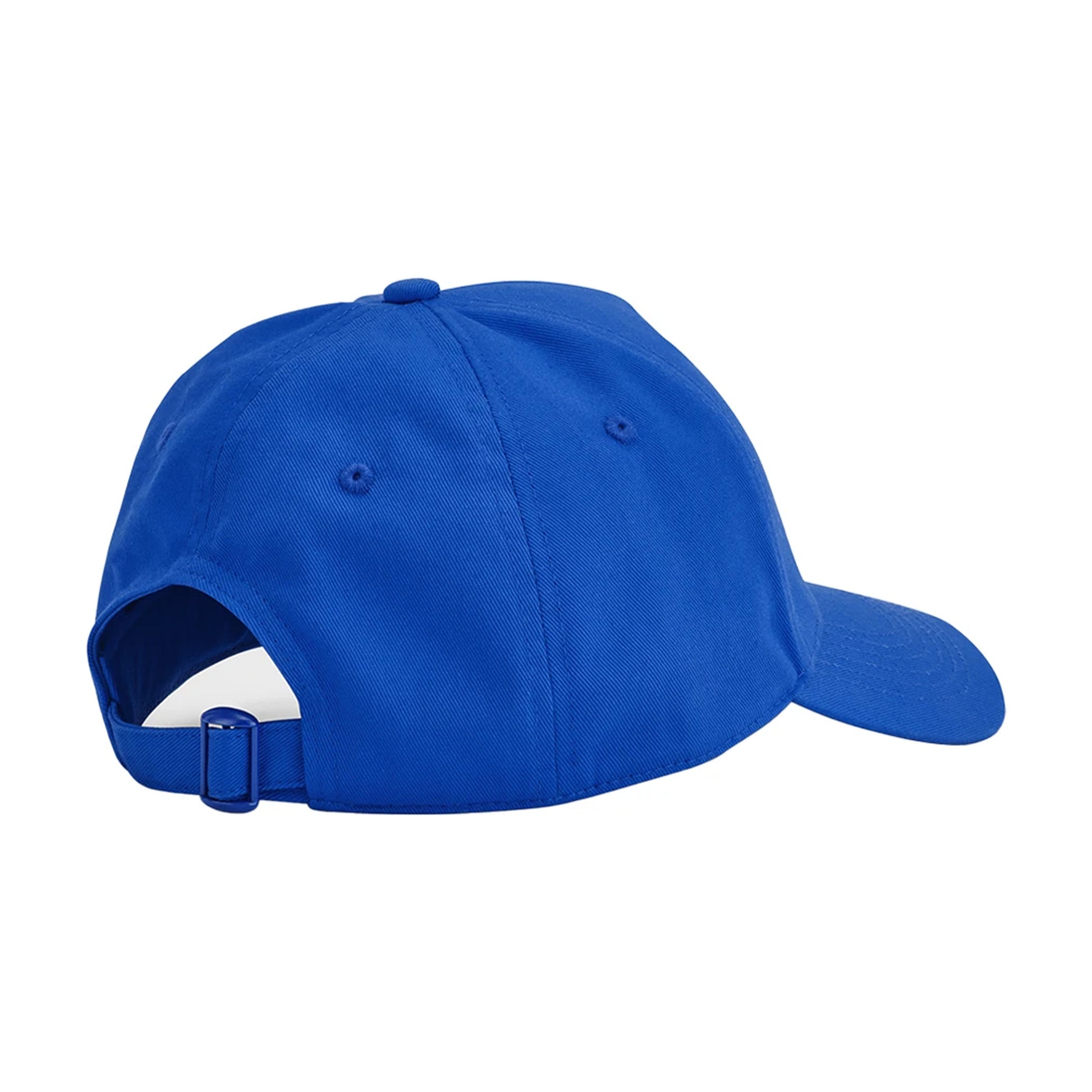 French Navy - Front - Beechfield Classic Organic Cotton 5 Panel Baseball Cap