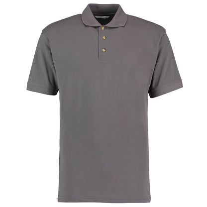 Charcoal - Front - Kustom Kit Mens Workwear Superwash 60C Polo Shirt