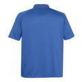 Azure Blue - Back - Stormtech Mens Tritium Performance Polo Shirt