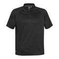 Black - Front - Stormtech Mens Tritium Performance Polo Shirt