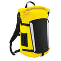 Black-Yellow - Front - Quadra SLX Waterproof 25L Backpack