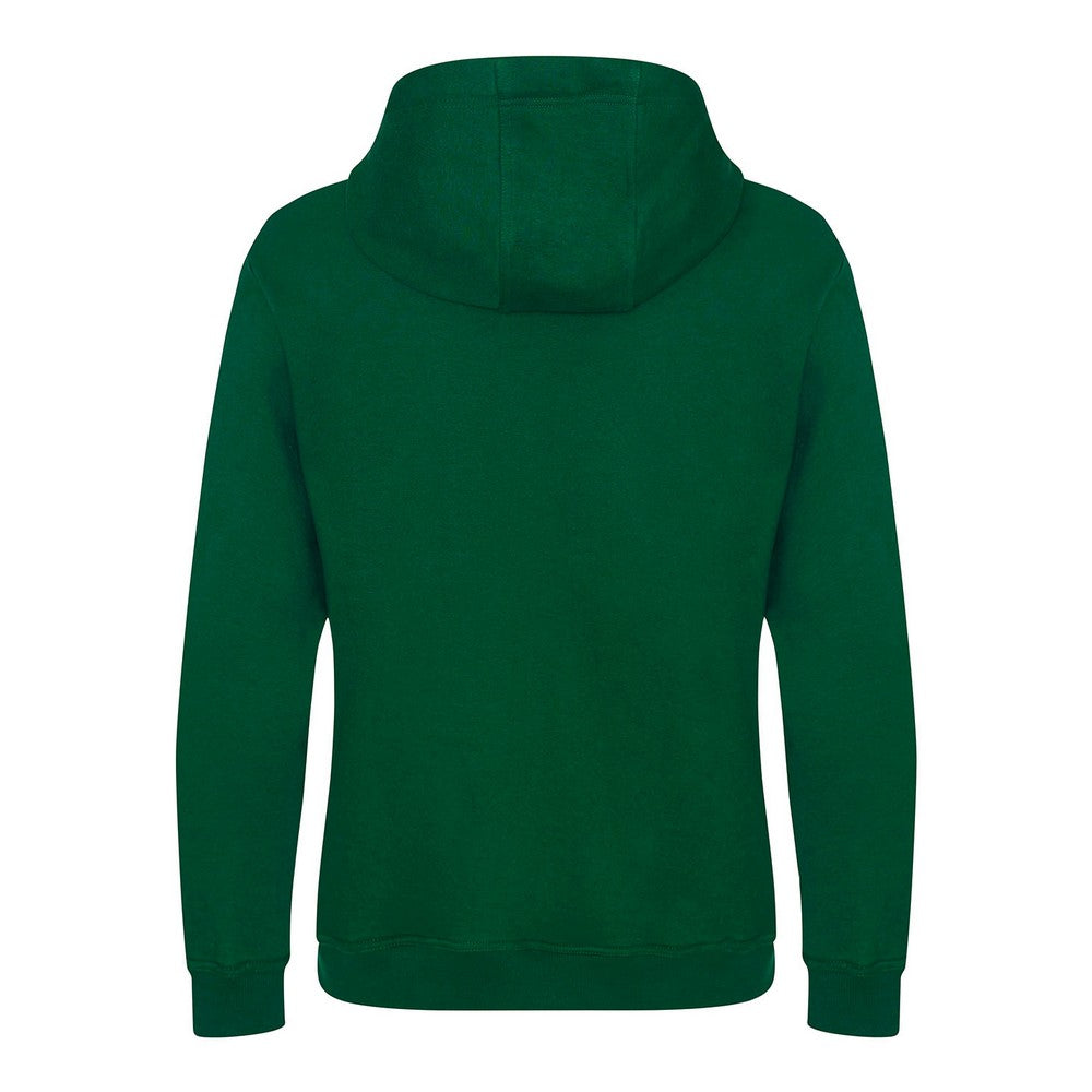 Bottle Green - Back - Awdis Unisex Adult Heavyweight Hoodie