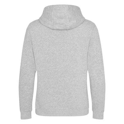 Heather Grey - Back - Awdis Unisex Adult Heavyweight Hoodie