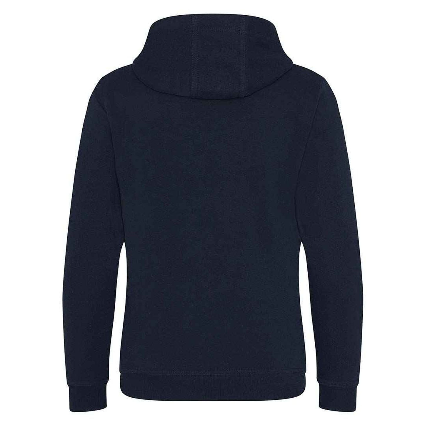 New French Navy - Back - Awdis Unisex Adult Heavyweight Hoodie