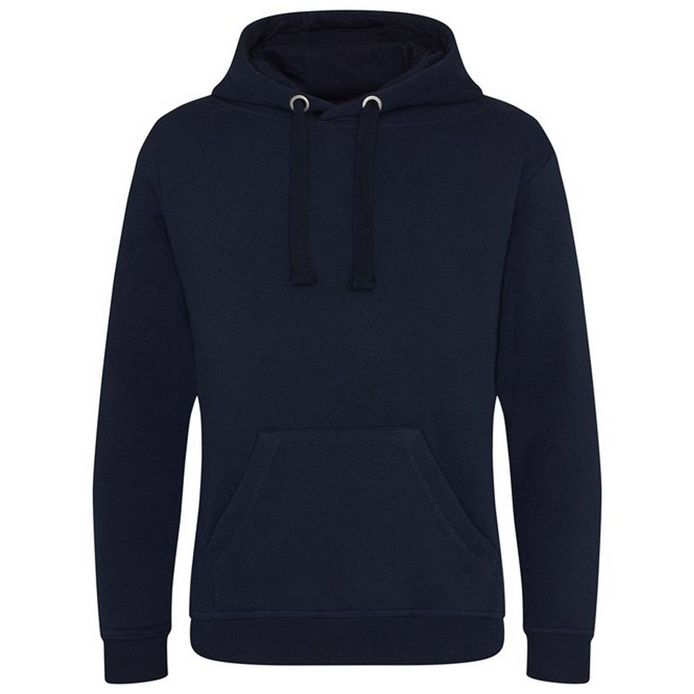 New French Navy - Front - Awdis Unisex Adult Heavyweight Hoodie