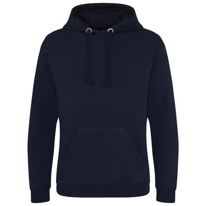 New French Navy - Front - Awdis Unisex Adult Heavyweight Hoodie