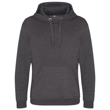 Charcoal - Front - Awdis Unisex Adult Heavyweight Hoodie