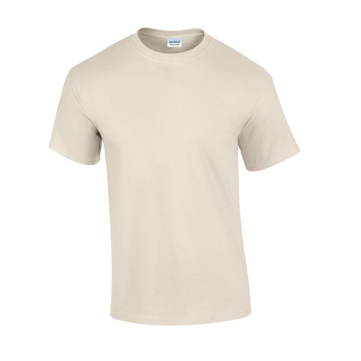 Natural - Front - Gildan Unisex Adult Ultra Cotton T-Shirt
