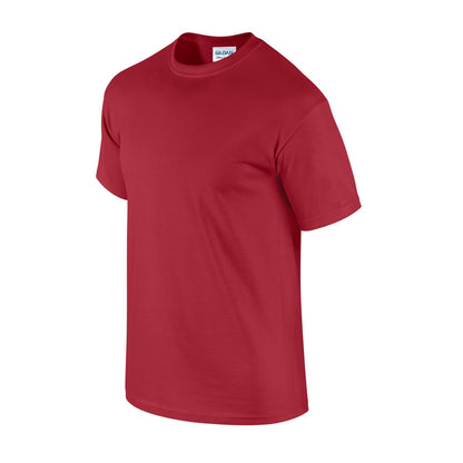 Cardinal Red - Side - Gildan Unisex Adult Ultra Cotton T-Shirt