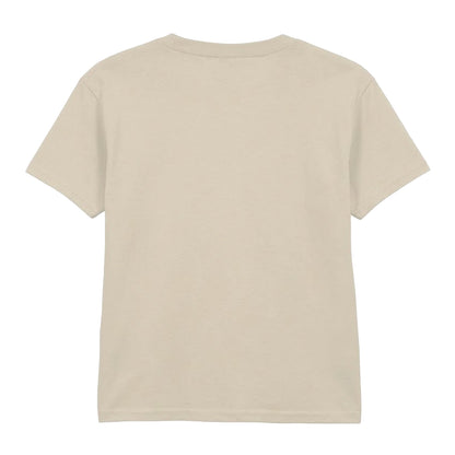 Sand - Back - Gildan Childrens-Kids Softstyle Plain T-Shirt