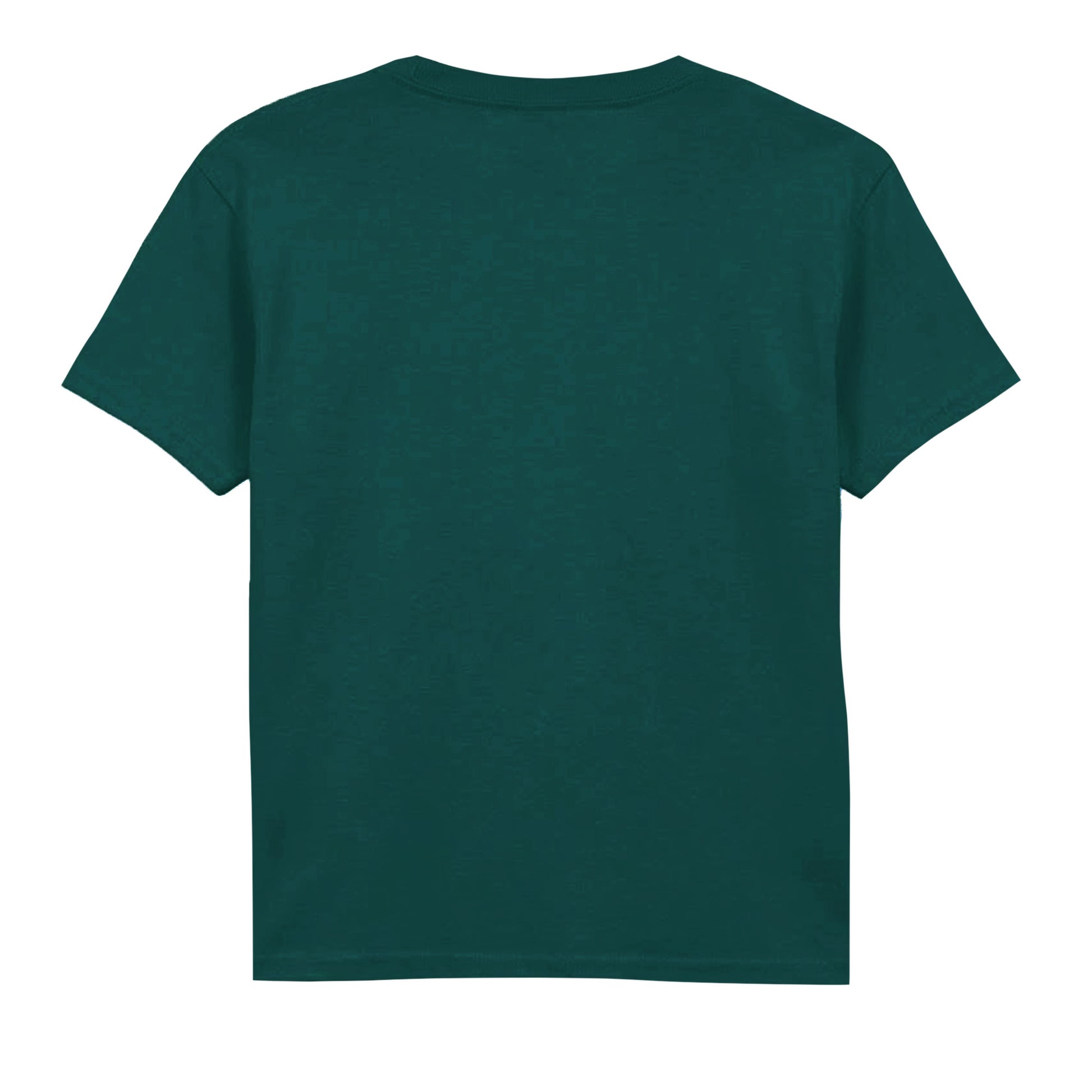 Fan Marine Green - Back - Gildan Childrens-Kids Softstyle Plain T-Shirt