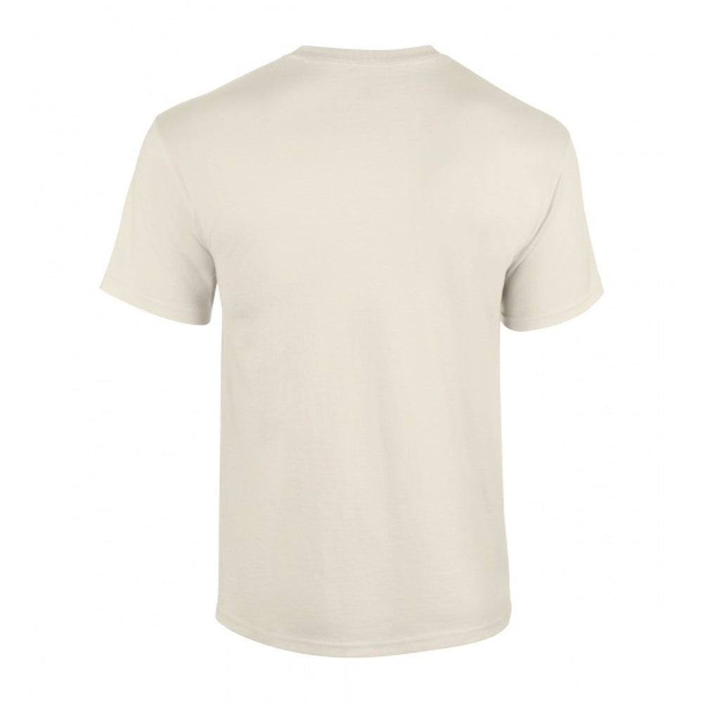 Natural - Back - Gildan Childrens-Kids Softstyle Plain T-Shirt