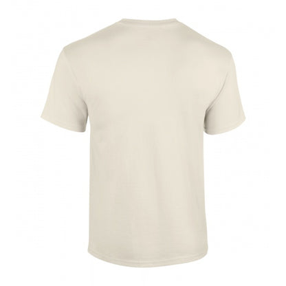 Natural - Back - Gildan Childrens-Kids Softstyle Plain T-Shirt