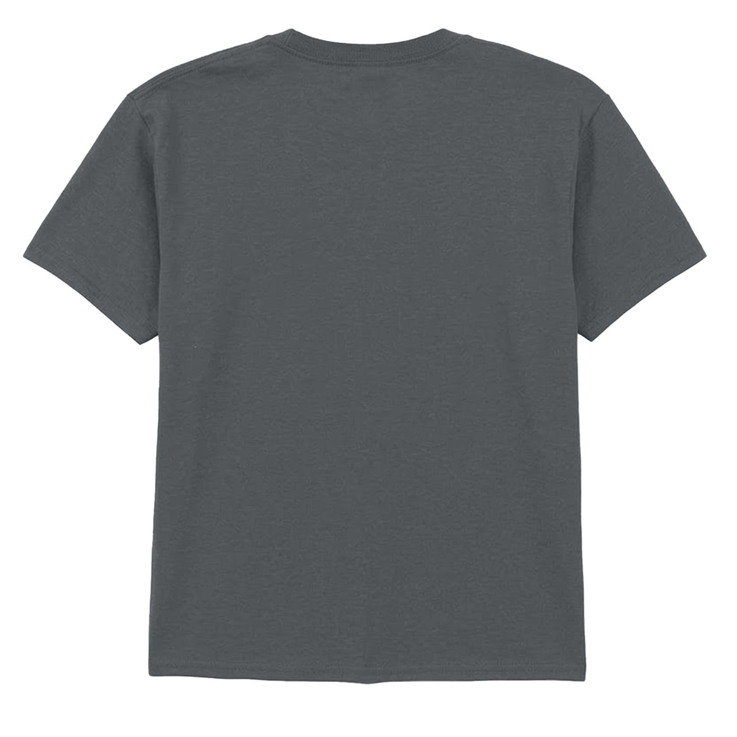 Charcoal - Back - Gildan Childrens-Kids Softstyle Plain T-Shirt