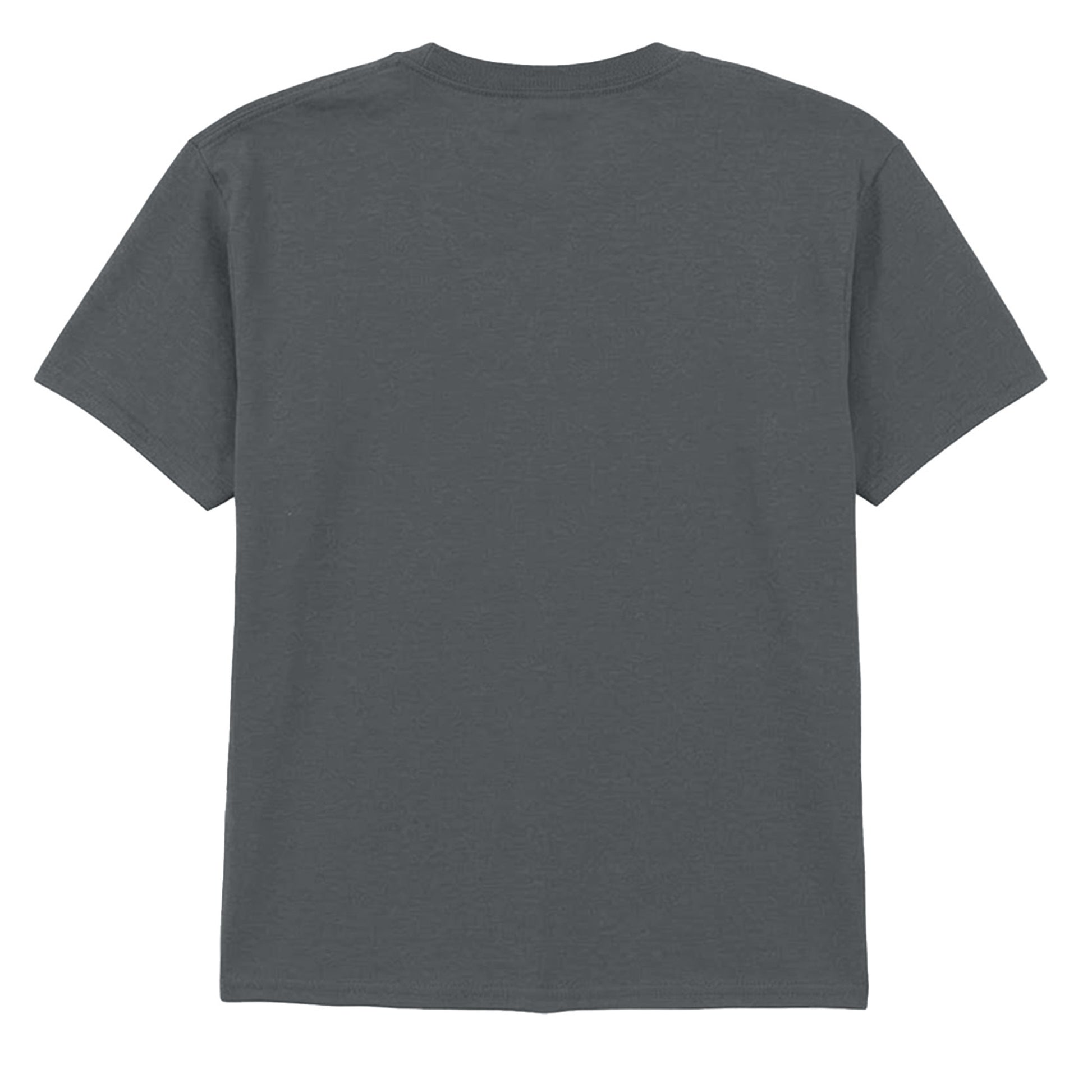 Charcoal - Back - Gildan Childrens-Kids Softstyle Plain T-Shirt