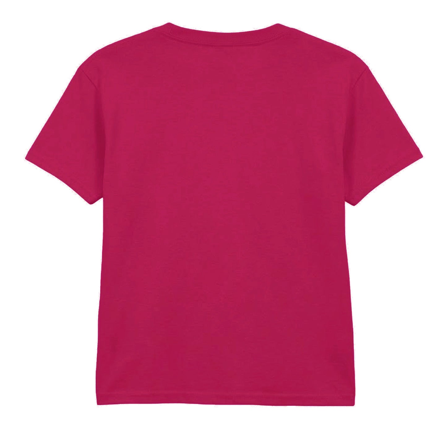 Cardinal Red - Back - Gildan Childrens-Kids Softstyle Plain T-Shirt